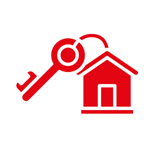 LLave con llavero de casa